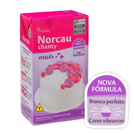 Creme de Chantilly Chanty Mais Norcau 1 Litro PURATOS