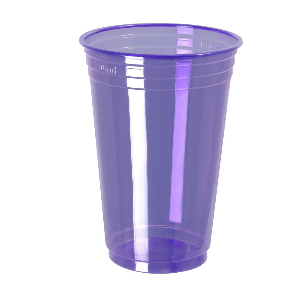Copo Roxo Neon 330ml c/20Un BELLO | Lojas Funchal