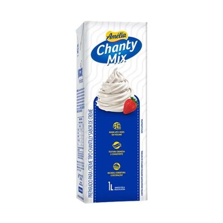 Creme de Chantilly Amélia Chanty Mix 1 Litro VIGOR