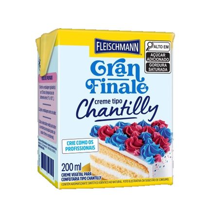 Creme de Chantilly Gran Finale 200ml FLEISCHMANN