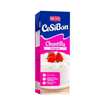 Creme de Chantilly Cesibon 1 Litro RICHS