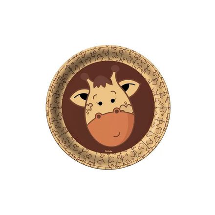 Prato de Festa Safari Especial c/8 FESTCOLOR