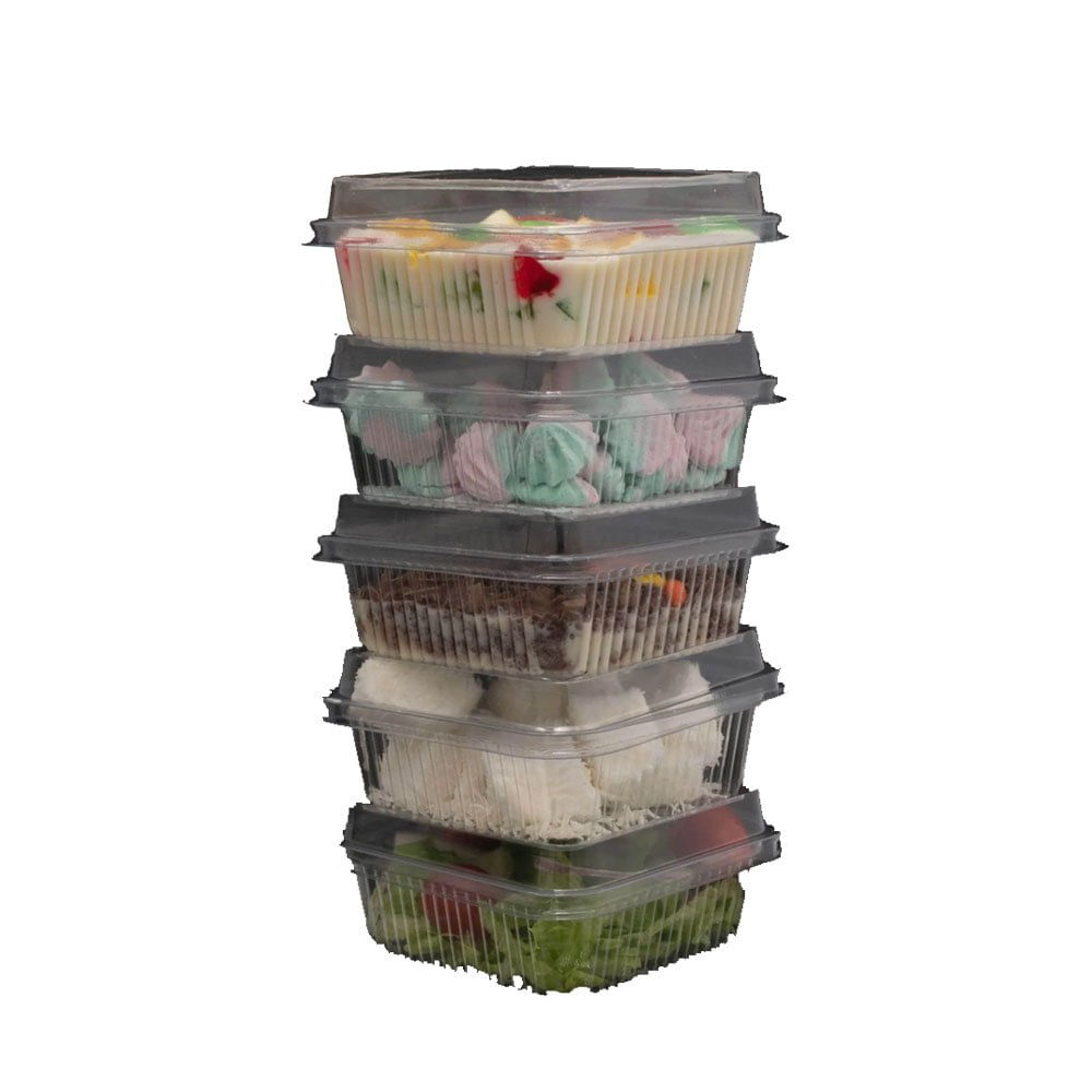 Caixa Embalagem Quadrada p/Doces G650 200ml c/300 GALVANOTEK