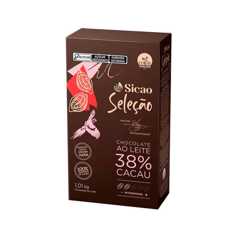 Chocolate Nobre Amargo Seleção 63% Gotas 1,010k SICAO | Lojas Funchal