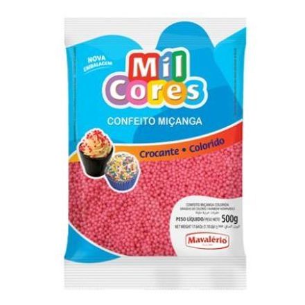 Miçangas Mil Cores Vermelho 500g MAVALÉRIO