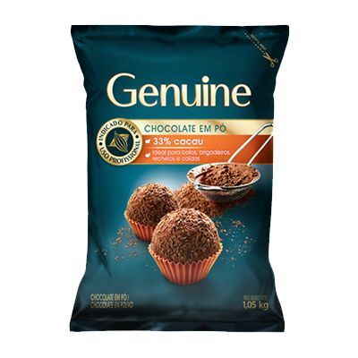 Chocolate em Pó 33% 1,05kg Genuine | Lojas Funchal