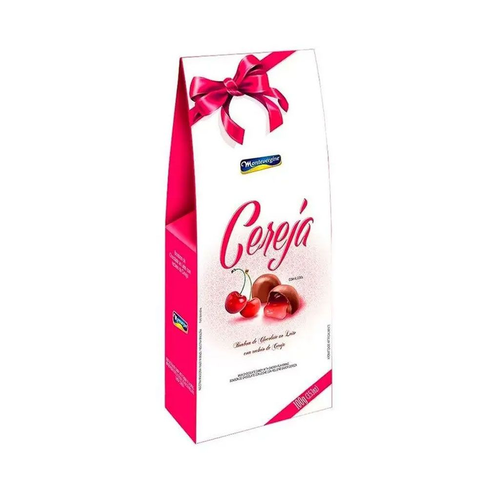 Bombom Fino com Licor de Cereja 100g MONTEVERGINE | Lojas Funchal