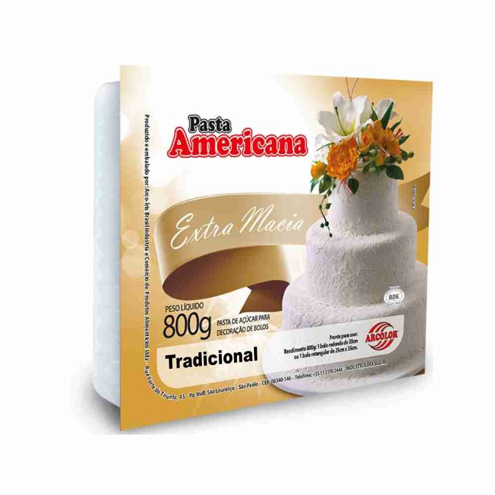 Pasta Americana Tradicional 800g Arcolor
