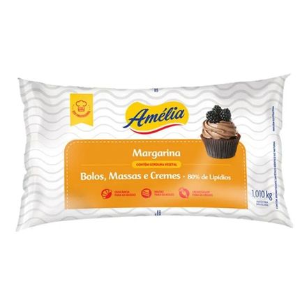 Margarina para Bolos Amélia 1,01kg VIGOR