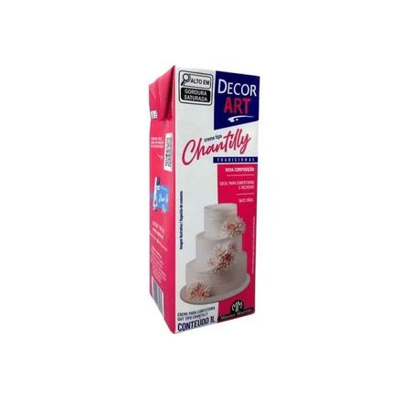 Creme de Chantilly Decor Art 1 Litro MASTER MARTINI