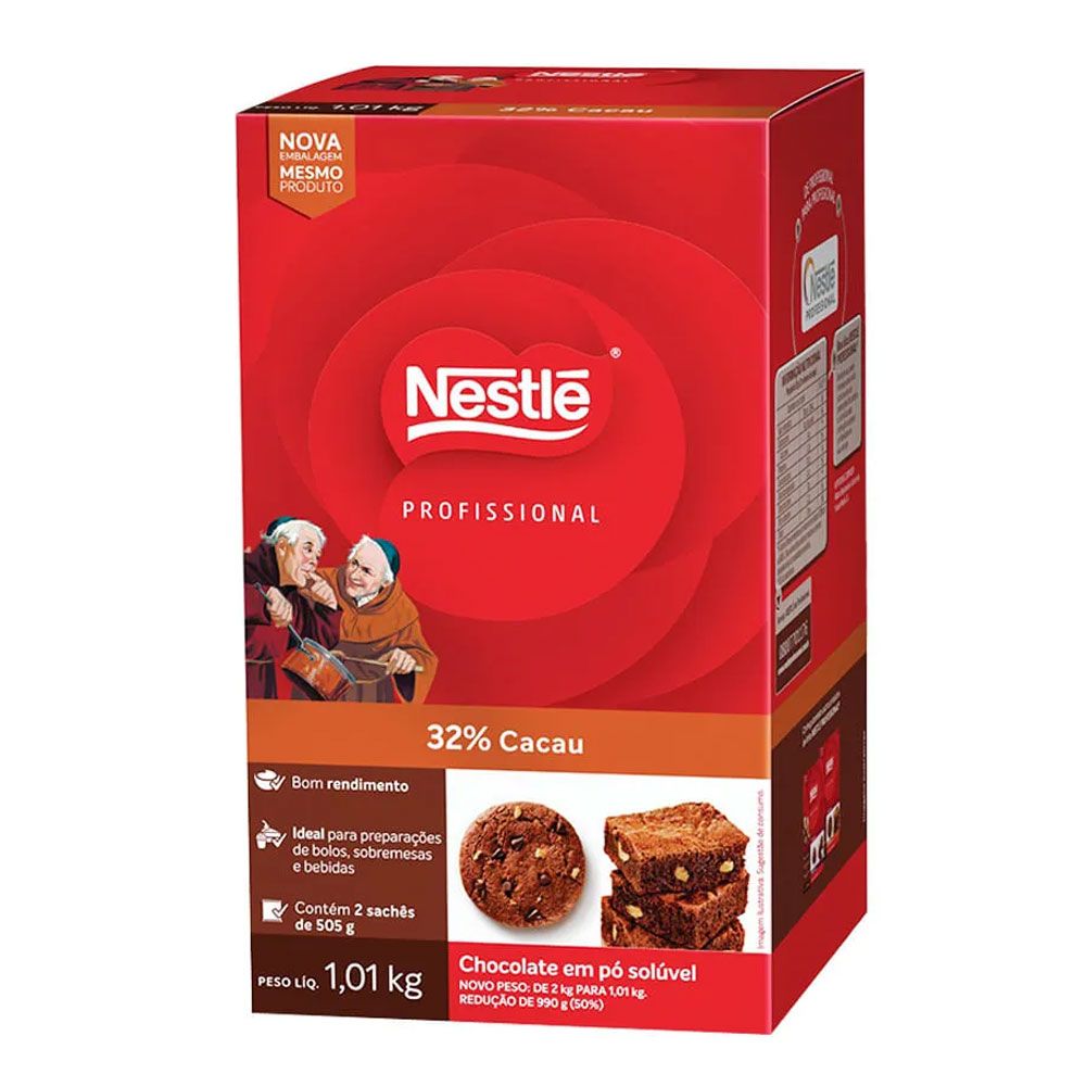 Chocolate em Pó 32% Cacau 1,01kg NESTLE | Lojas Funchal