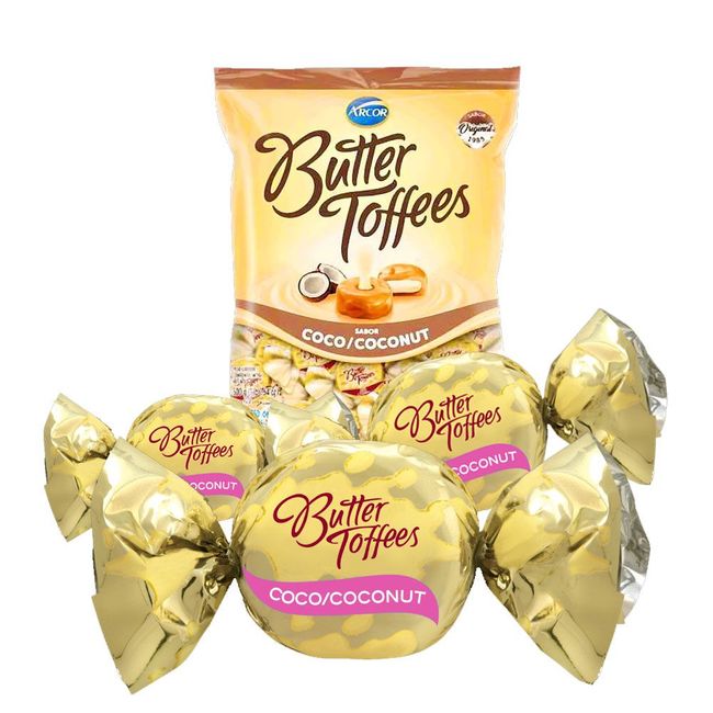 coco　Toffee✖️2 Butter Toffees Coco 500g ARCOR