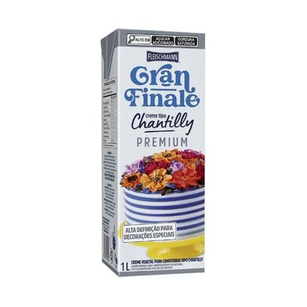 Creme de Chantilly Gran Finale Premium 1 Litro FLEISCHMAN