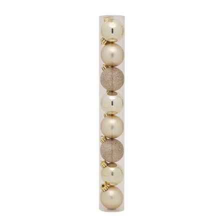 Kit Bola De Natal Nude 4cm c/8 R.1923916 CROMUS