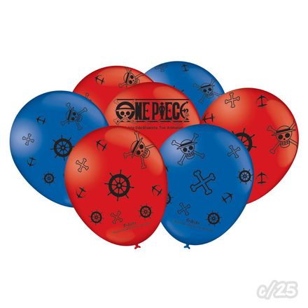 Balão 9 One Piece c/25 FESTCOLOR