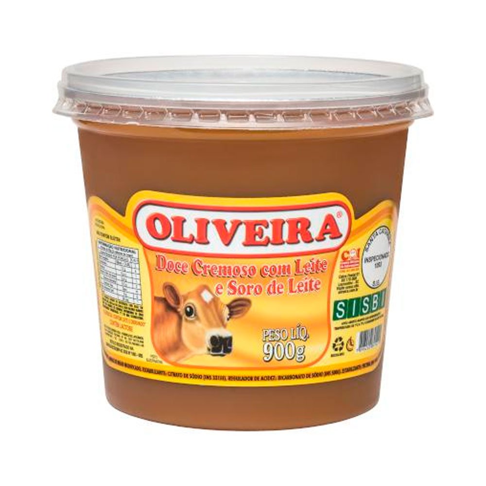 DOCE LEITE OLIVEIRA POTE 900G