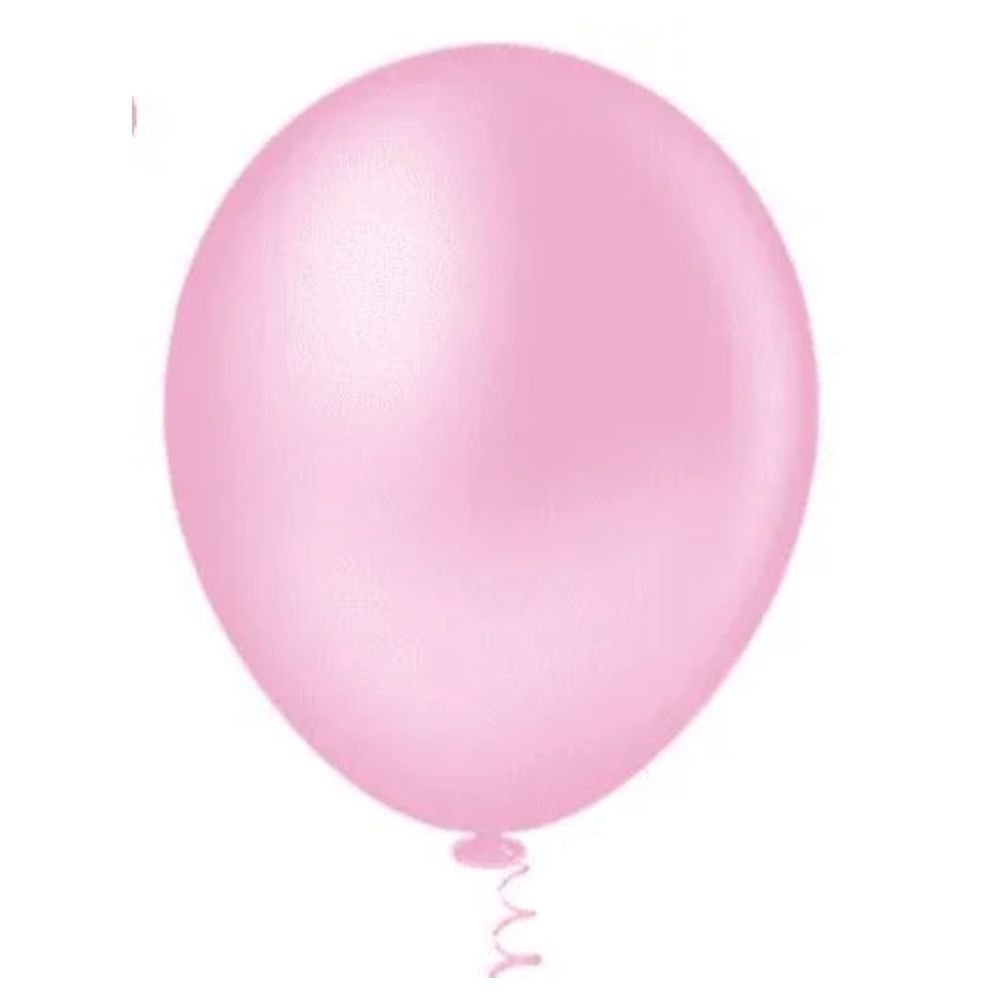 Balão Linha Redondo Rosa Baby N°5 c/50 PIC PIC | Lojas Funchal