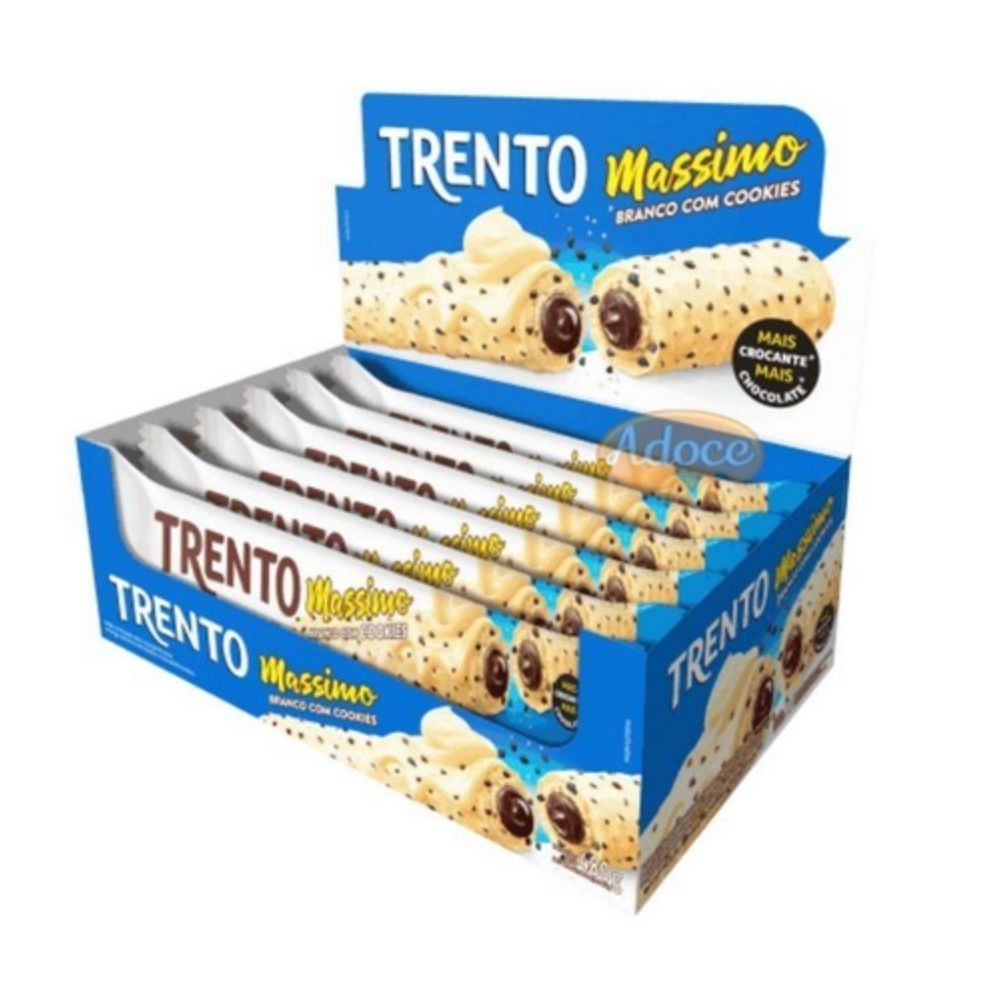 Trento Massimo Branco com Cookies 375g PECCIN | Lojas Funchal