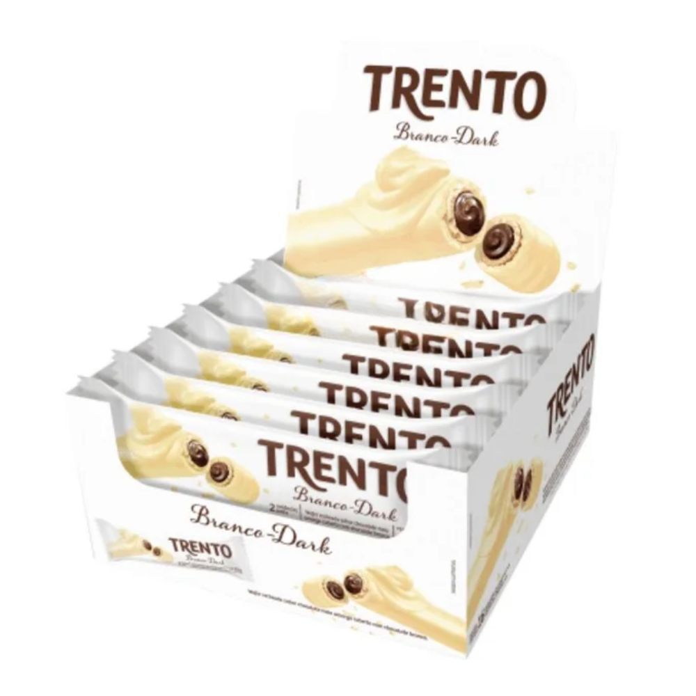 Trento Chocolate Branco Dark 464g PECCIN | Lojas Funchal