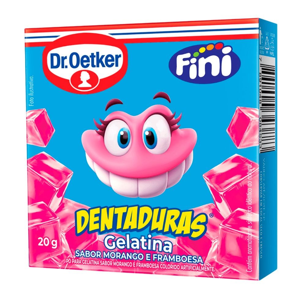Gelatina Sabor Cereja 20g OETKER | Lojas Funchal