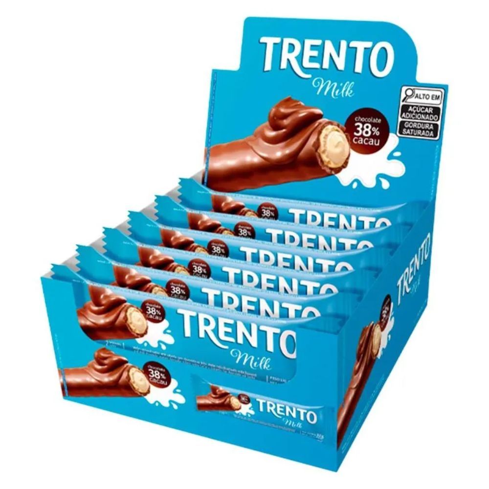 Wafer Trento Milk 464g PECCIN | Lojas Funchal