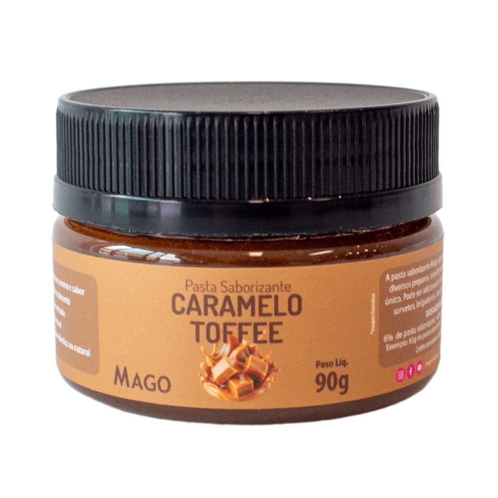 Pasta Saborizante Caramelo Toffee 90g MAGO | Lojas Funchal