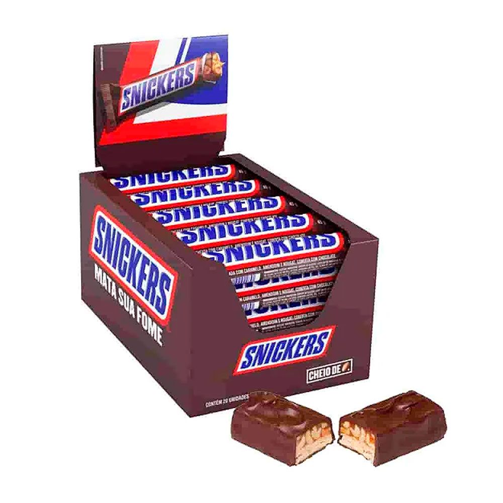 デカSNICKERS Snickers 900g Caixa c/20 MARS | Lojas Funchal