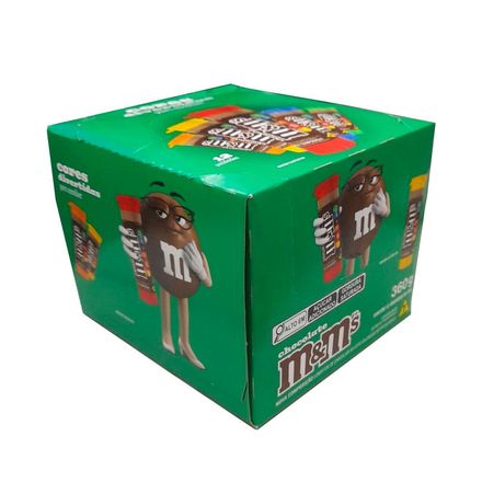 M&M's Confeitos de Chocolate em Tubos 360g c/12 MARS