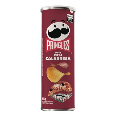 Pringles Sabor Pizza de Calabresa 105g PRINGLES