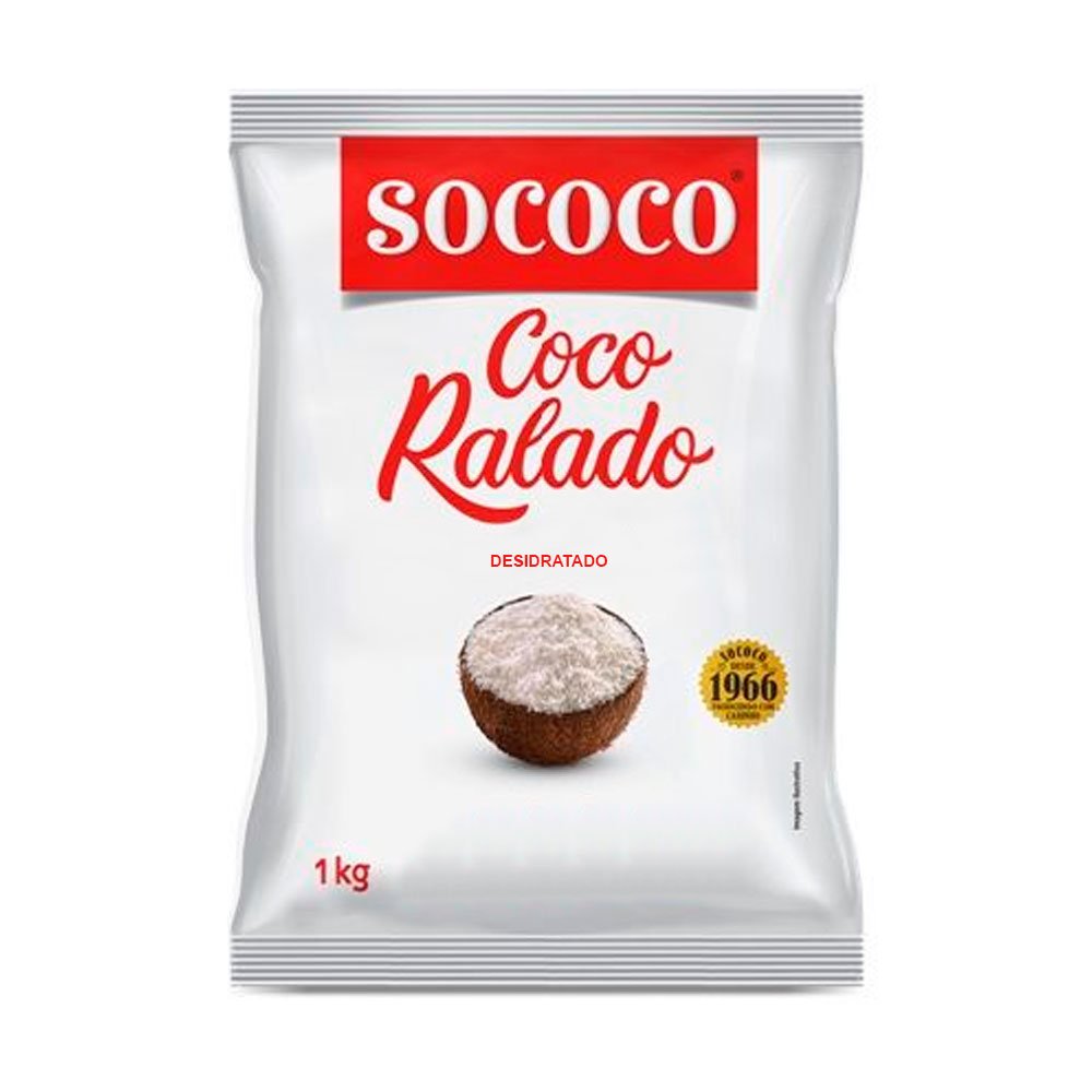 Coco Ralado Desidratado 1k SOCOCO | Lojas Funchal