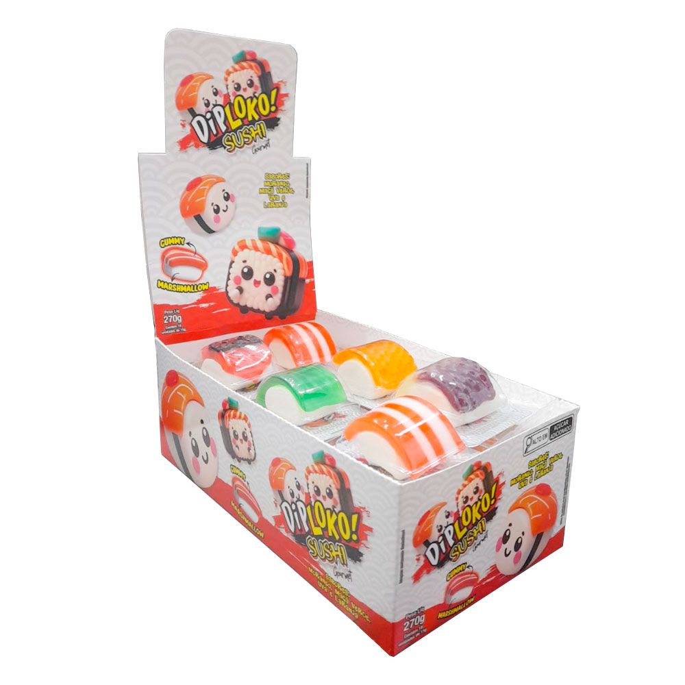 Dip Loko Sushi Gourmet 18x15g DANILLA | Lojas Funchal
