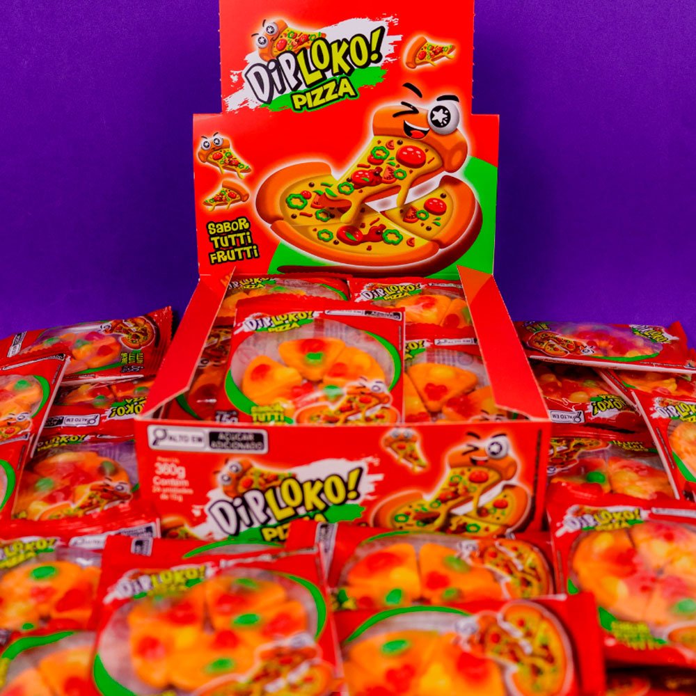 Dip Loko Pizza 24x15g DANILLA | Lojas Funchal