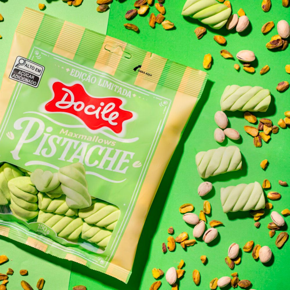 MARSHMALLOW PISTACHE 220G DOCILE | Lojas Funchal
