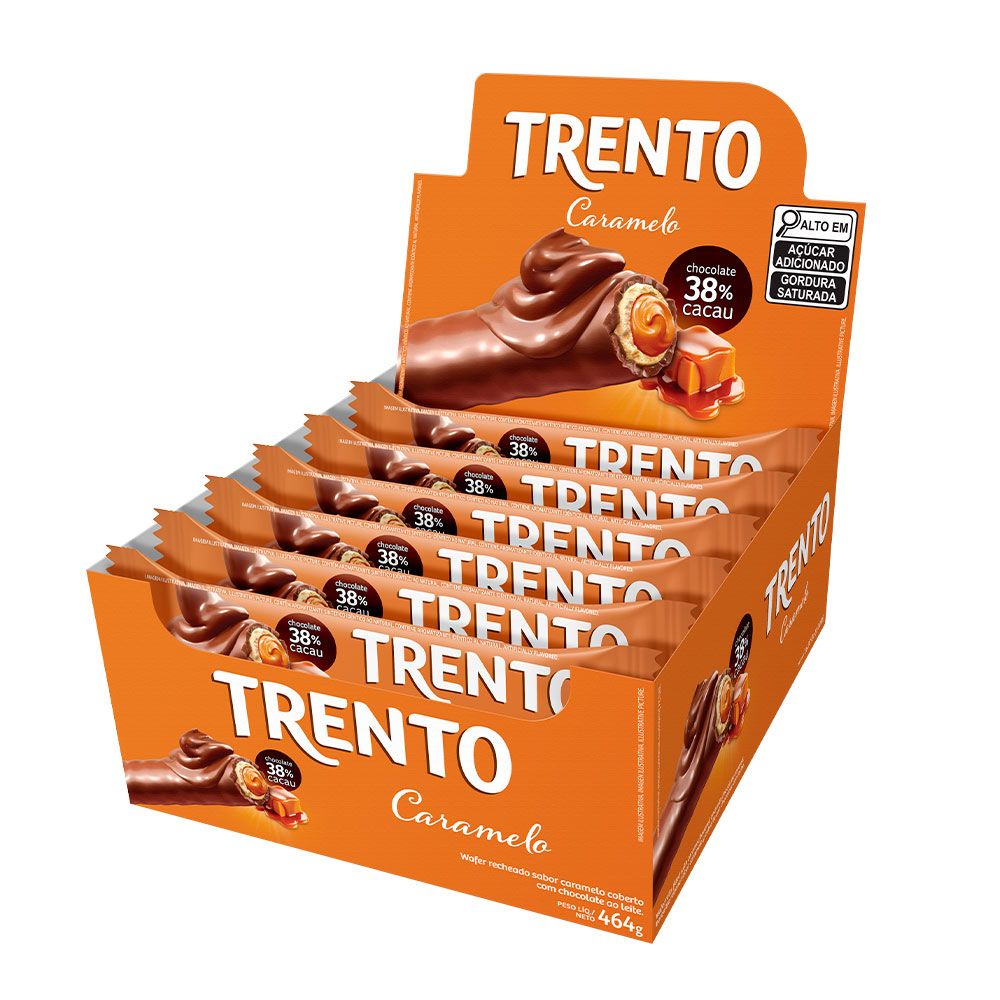 Trento Caramelo 464g PECCIN | Lojas Funchal