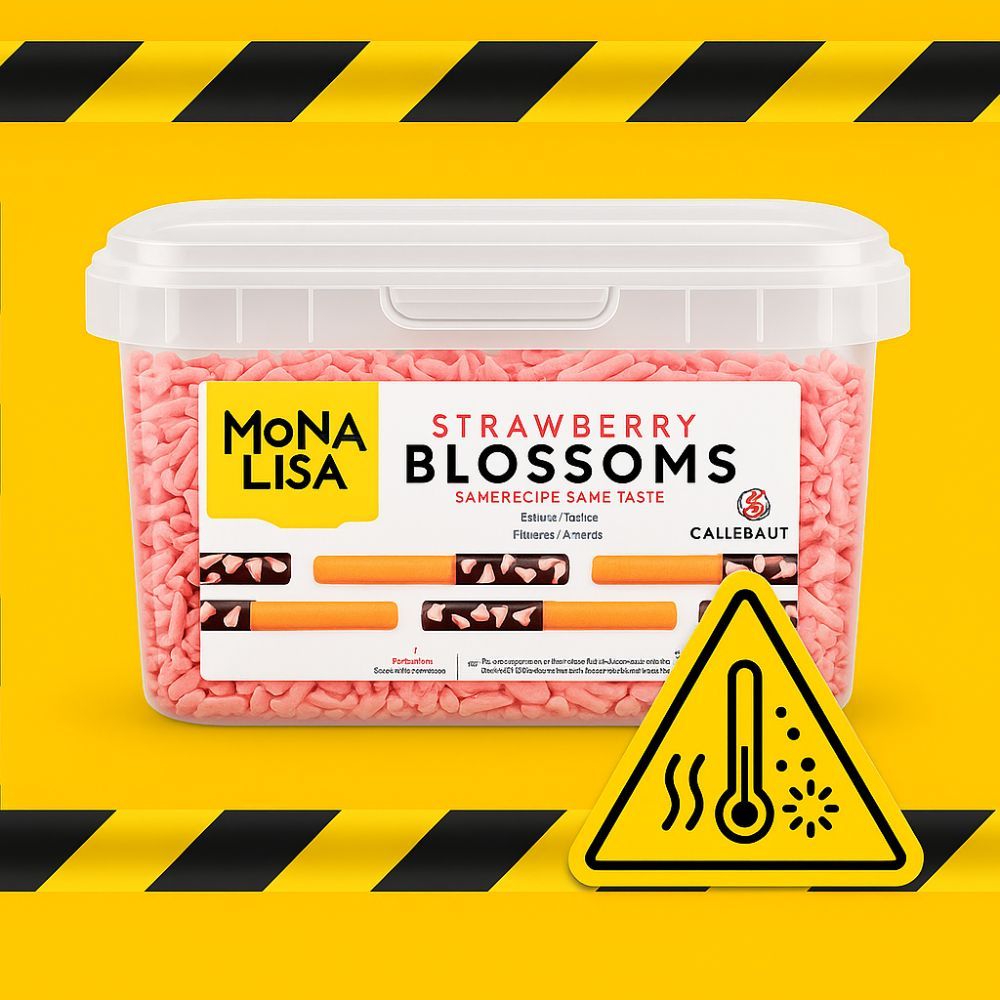 Chocolate Belga Blossom Morango 1k MONA LISA | Lojas Funchal