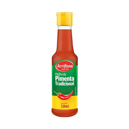 Molho de Pimenta Tradicional 150g ARRIFANA