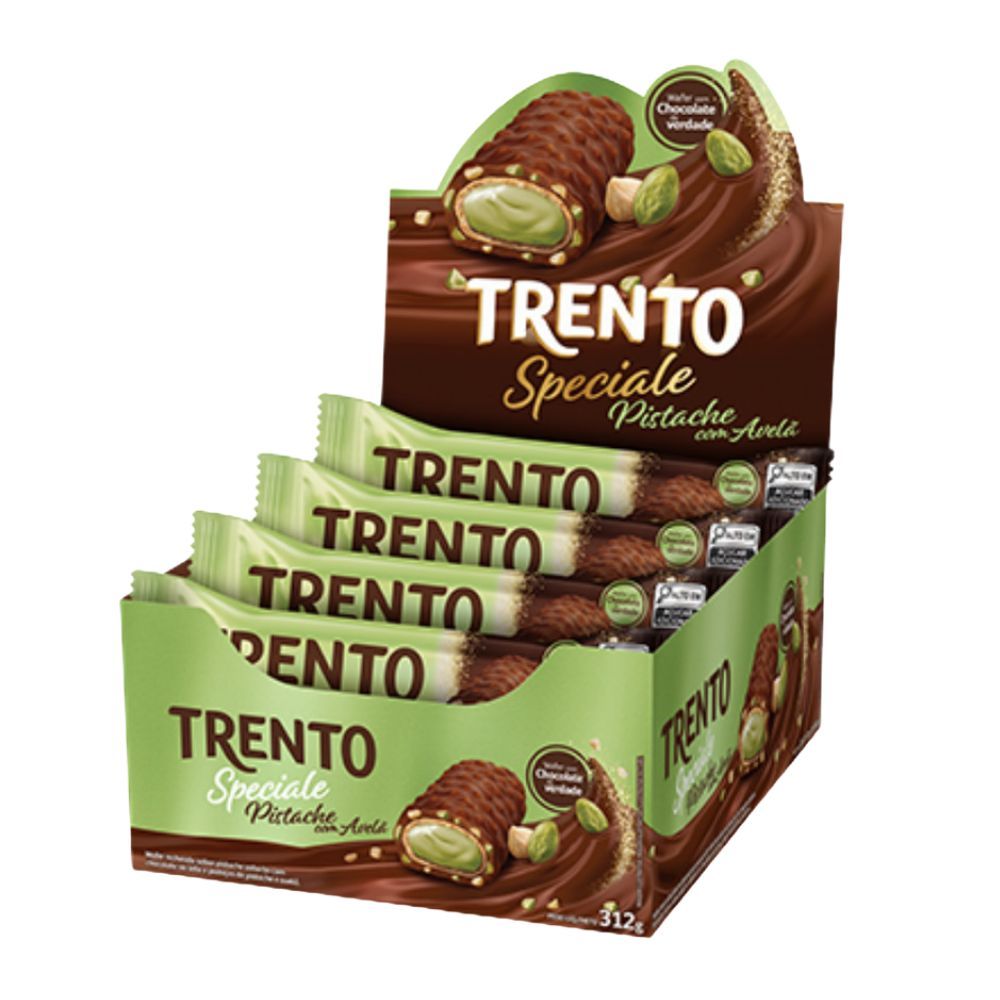 Trento Speciale Pistache com Avelã 312g PECCIN | Lojas Funchal