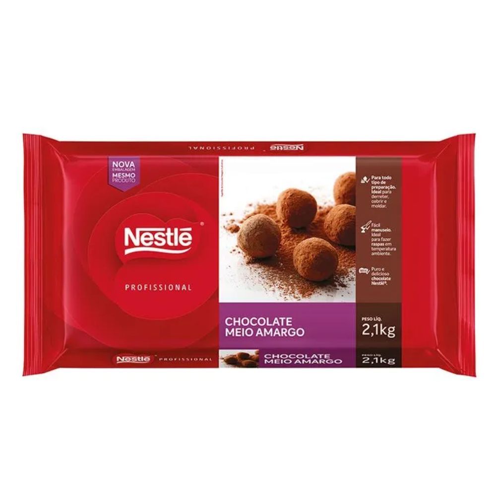 『PUNKIE CHOCOLAT』 No.1 Chocolate Meio Amargo 1k NESTLÉ | Lojas Funchal