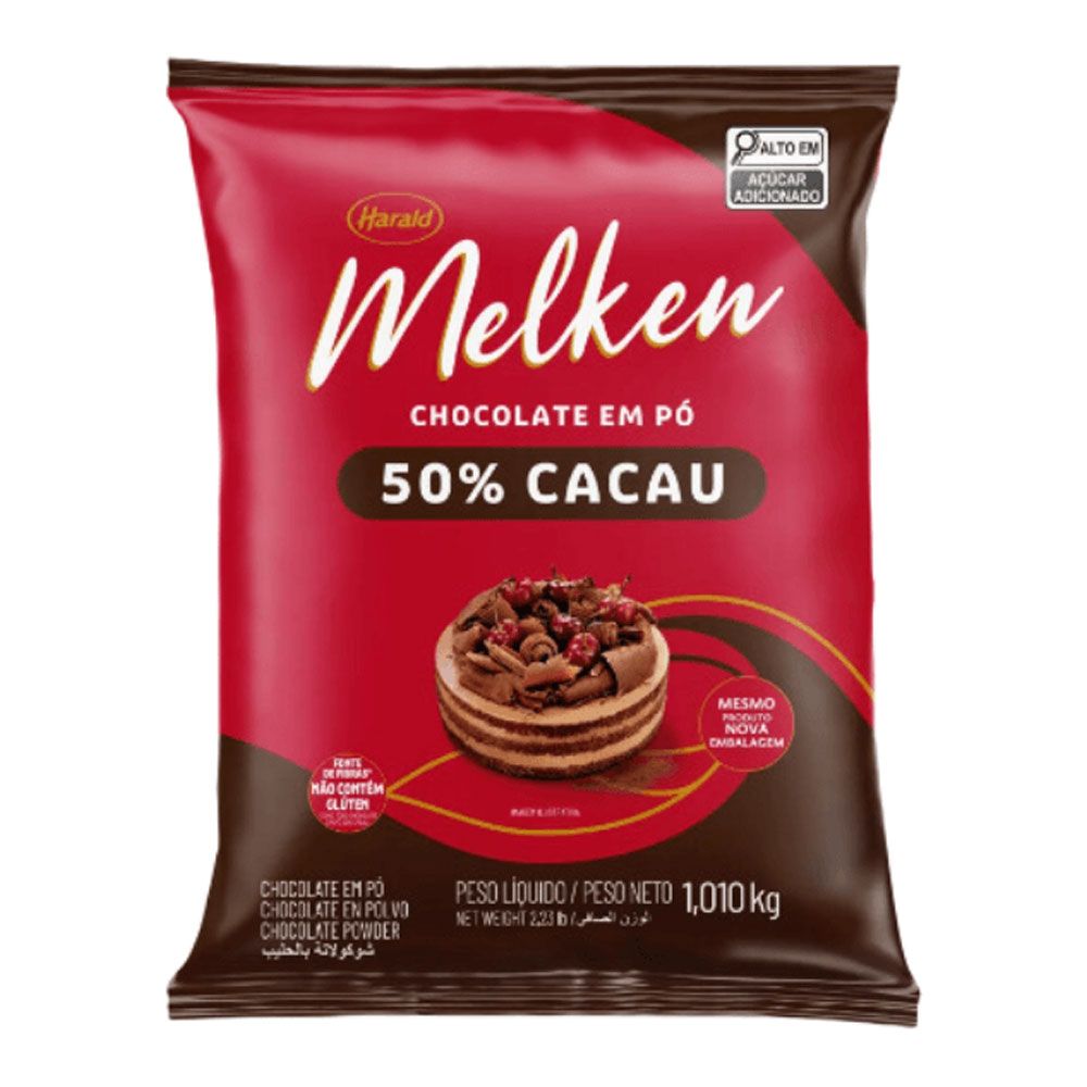 Chocolate em Pó 50% 1,01Kg HARALD | Lojas Funchal