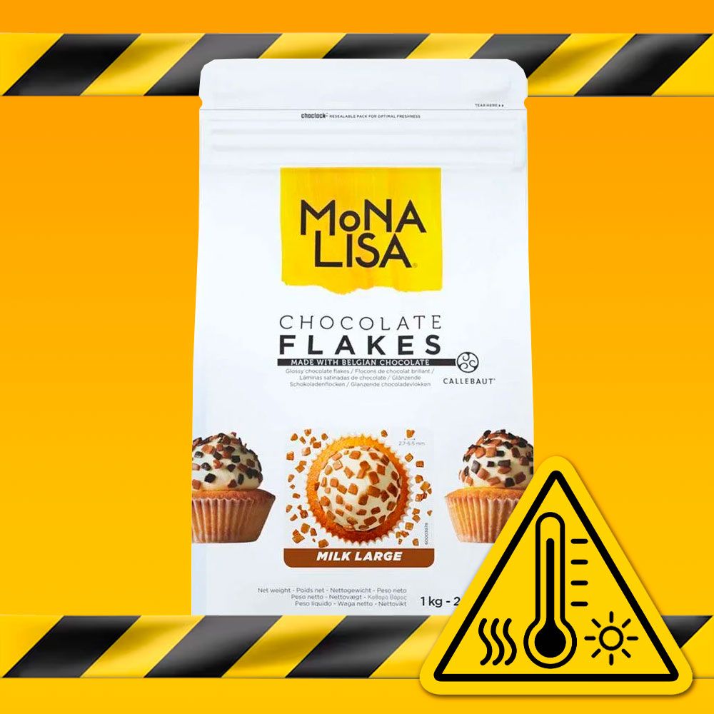 Chocolate Flakes Milk Large 1k MONA LISA | Lojas Funchal