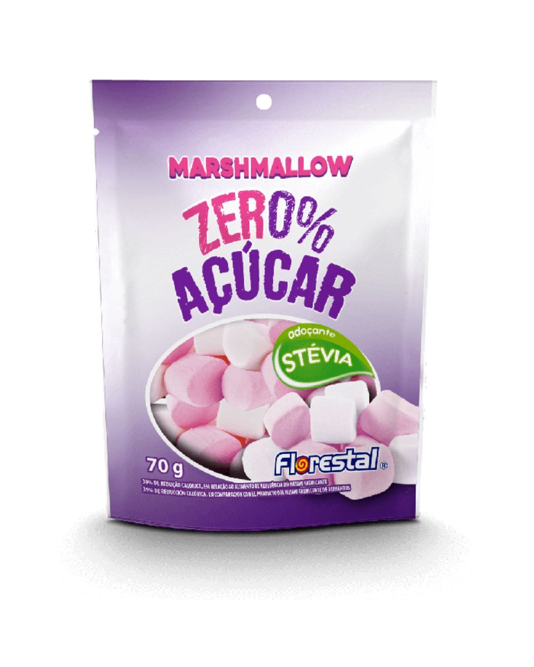 その他 Marshmallow MARSHMALLOW ZER0 AÇÚCAR 70g FLORESTAL | Lojas Funchal