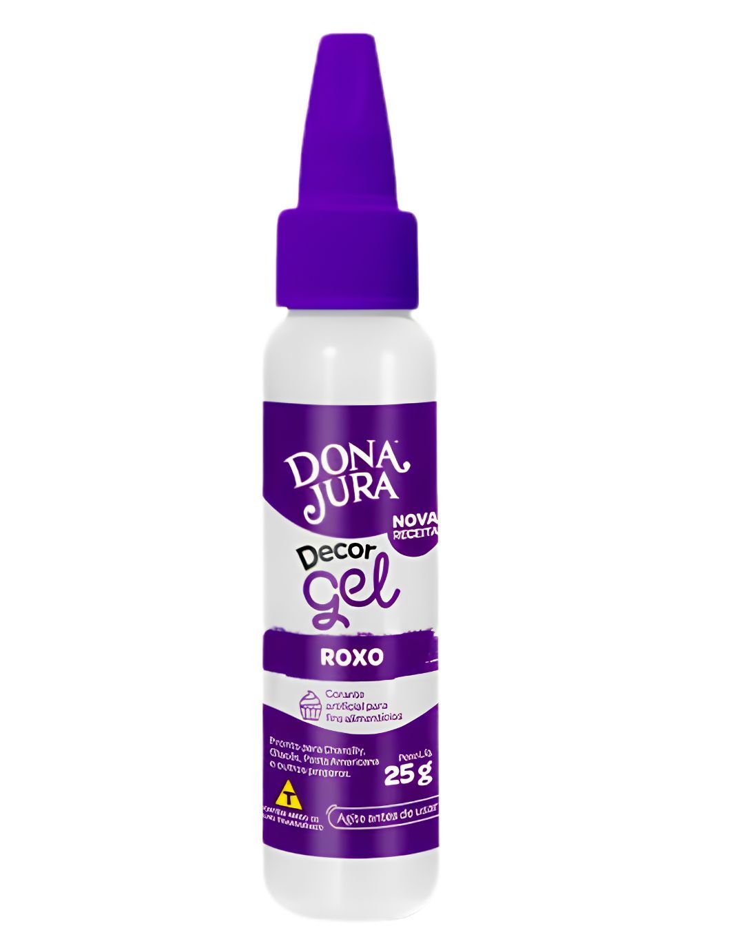 Corante em Gel Laranja 25g Dona jura | Lojas Funchal