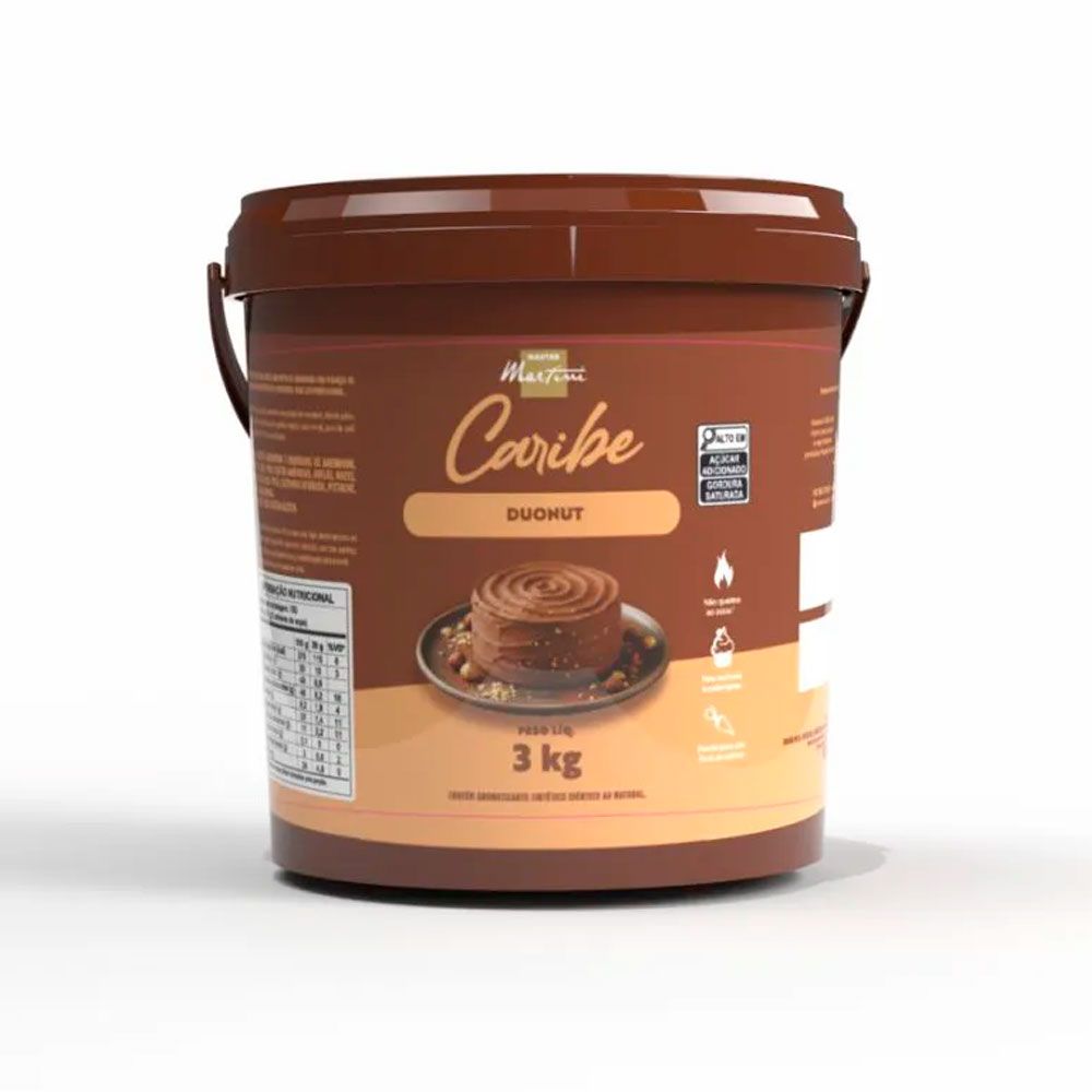 Creme Caribe Duonut 3kg MASTER MARTINI | Lojas Funchal